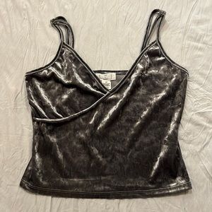 Ivy and Main Velvet Crop Top